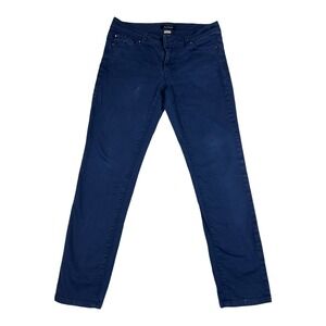 White House Black Market Women's Size 8 Blue Slim Ankle Jeans Denim Pants Casual
